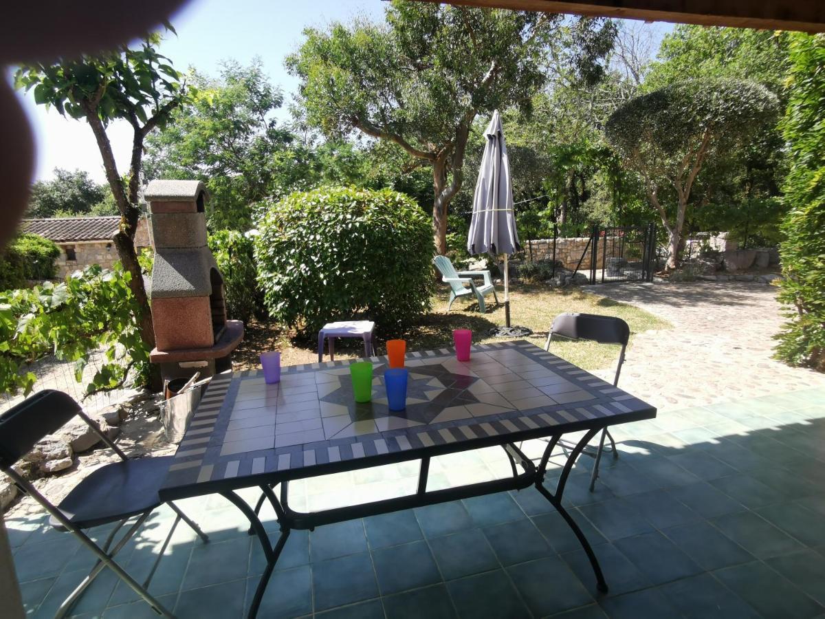 Gites La Bambouseraie Labeaume Bagian luar foto